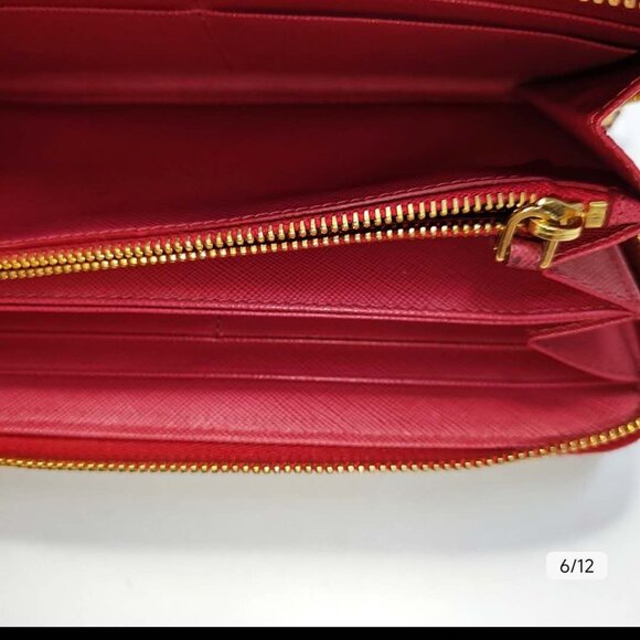 Prada Leather Continental Wallet - Picture 12 of 12